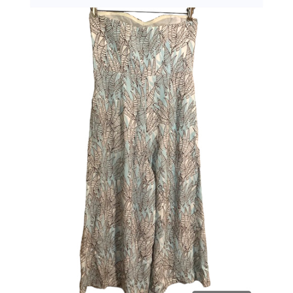 Baby BLUE Tropical Pattern Jumpsuit - H&M - Size 8 - Picture 8 of 8